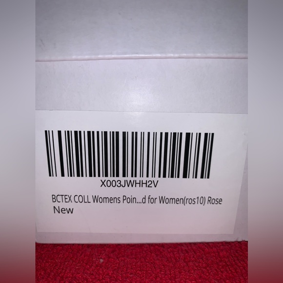 Rose red block heels. STUNNINGLY BEAUTIFUL - Picture 3 of 4